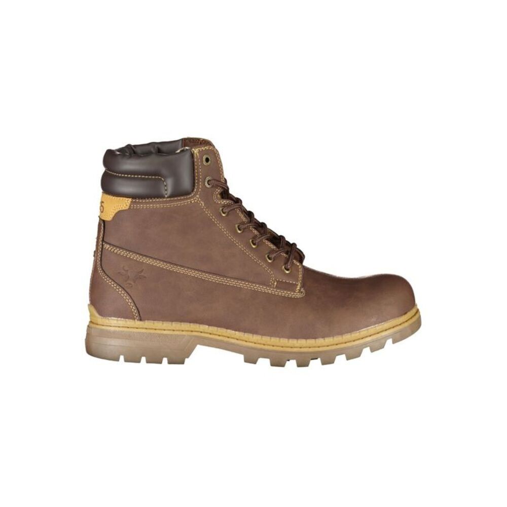 Carrera Marrone Poliestere Men Ankle Men's Boot